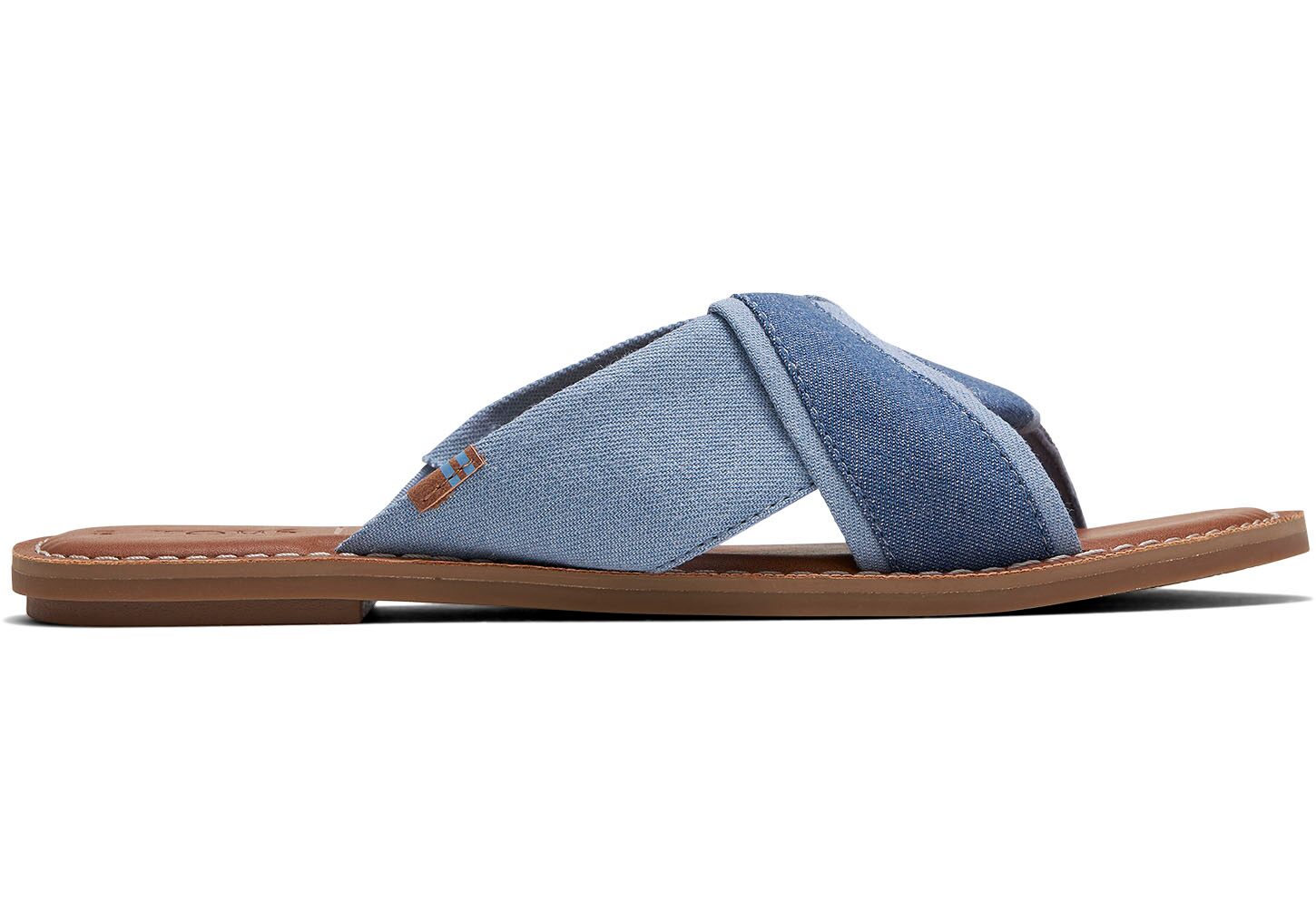 Toms Viviana Denim - Womens Sandals - Navy - NZ - 830649IPB